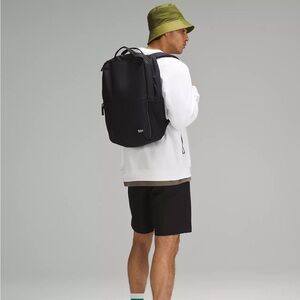 Lululemon Black Double-Zip Backpack 22L